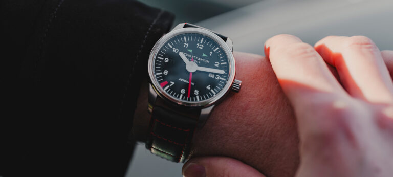 Stewart Dawson Introduces The SD 911, A Swiss Automatic Watch Inspired By Classic Porsche Gauge Design