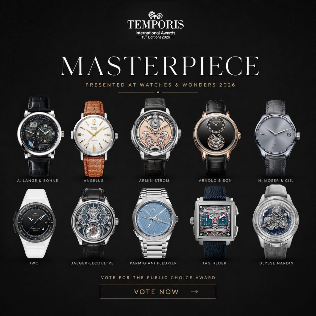 Public Voting Opens For Temporis International Awards Masterpiece Watch 2026