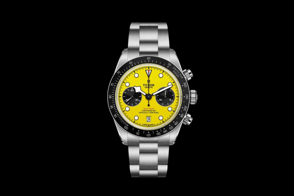 Tudor Introduces the “Bumblebee” Black Bay Chrono 39 in a New Smaller Case