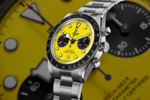 Tudor Scales Down Black Bay Chrono with the “Bumblebee”