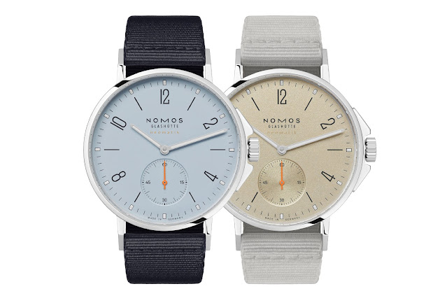 Nomos Glashütte introduces the Ahoi neomatik sky and sand in 36.3 mm