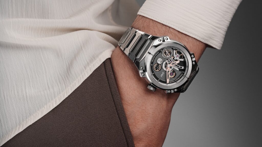 Mauron Musy brings engineering to the wrist with the new MU09 NODEº