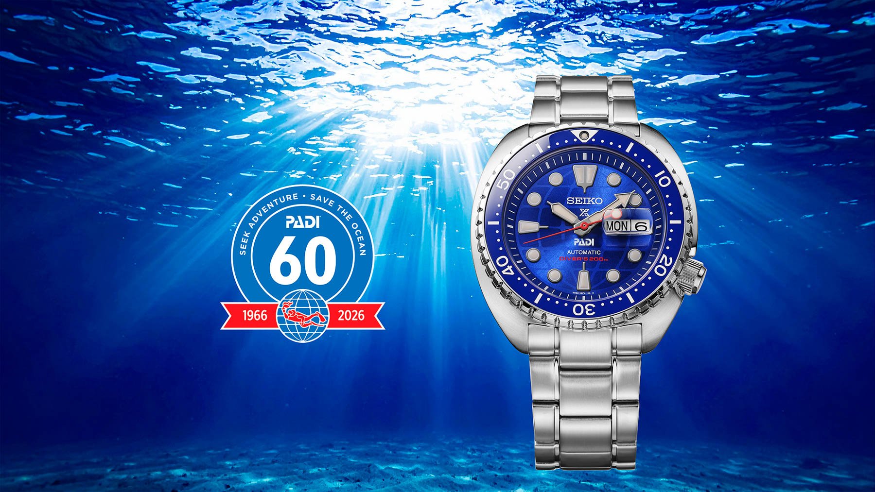 Seiko Celebrates 60 Years Of PADI With A Limited-Edition “Turtle” — Meet The HBB002