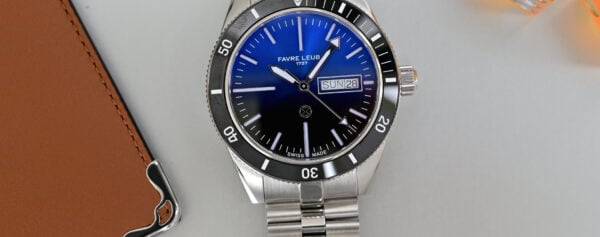 First Look – The Favre Leuba Deep Raider Day Date, with Four New Gradient Dials