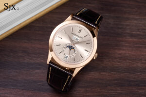 Hands On: Patek Philippe Ref. 5396R-016 Annual Calendar “Pink on Pink”