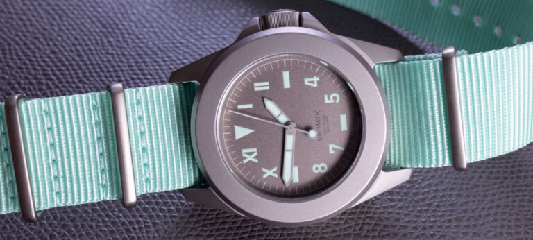 UNIMATIC Modello Quattro U4S-T-LB Titanium Limited Watch Review: The Daytime Tool