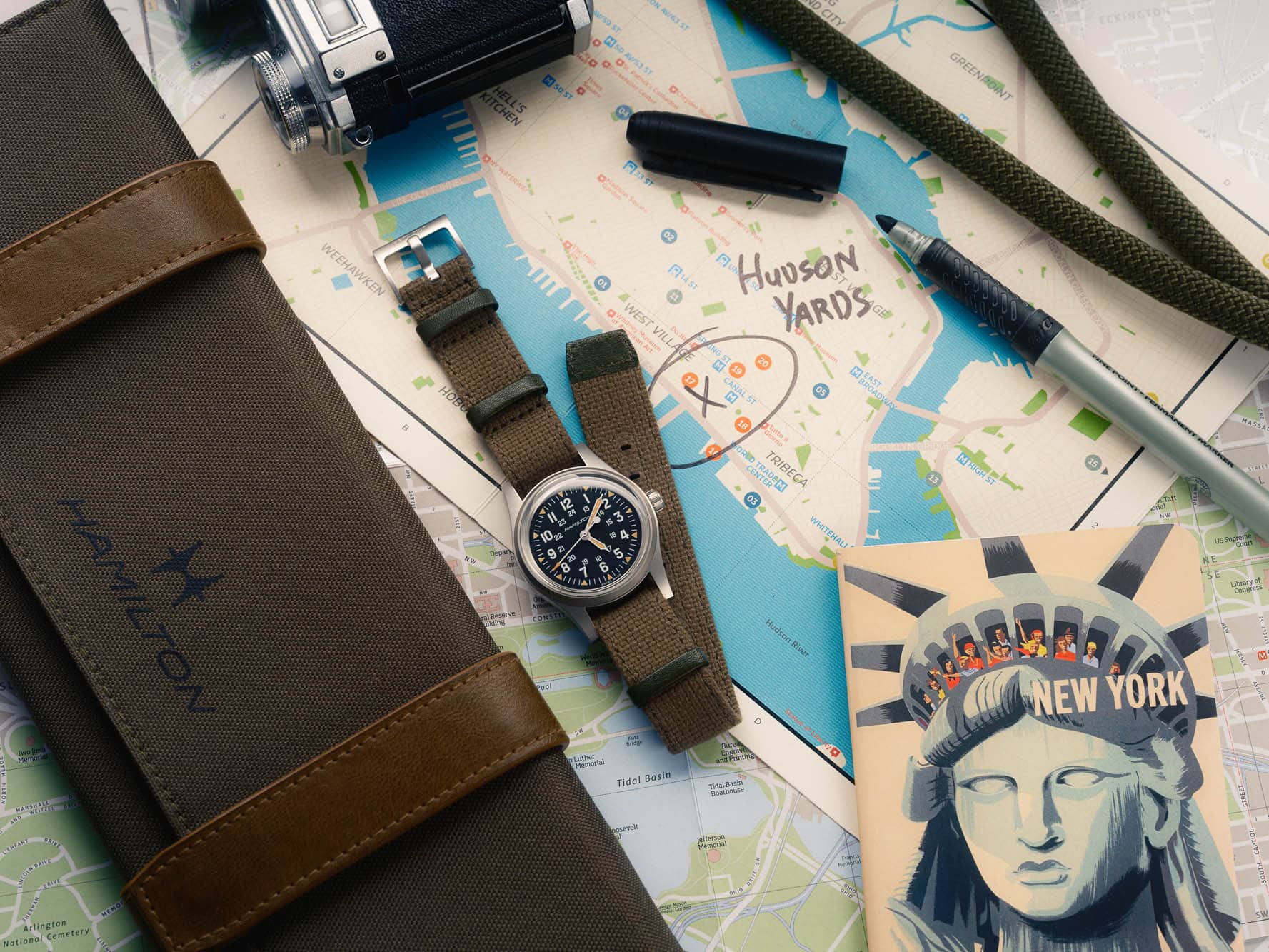 Watches, Stories, & Gear: Hamilton Goes on the Road, the Social Reckoning Trailer, and a New Kerchief from GiantMouse and Cantonement