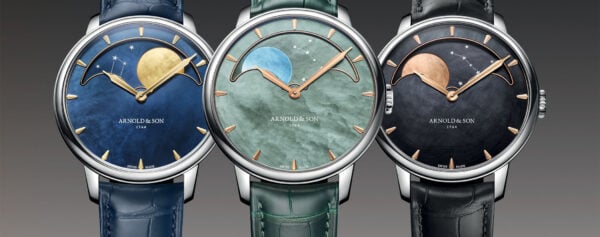 Introducing – The Arnold & Son Perpetual Moon 41.5 Steel “Colours of the Moon” Collection