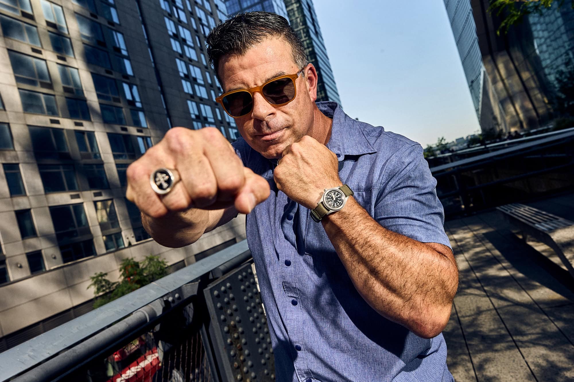 Enthusiast Spotlight: Tom Place Talks Stunt Work, Watches, Gear & Hamilton’s Khaki Field Mechanical 36 mm