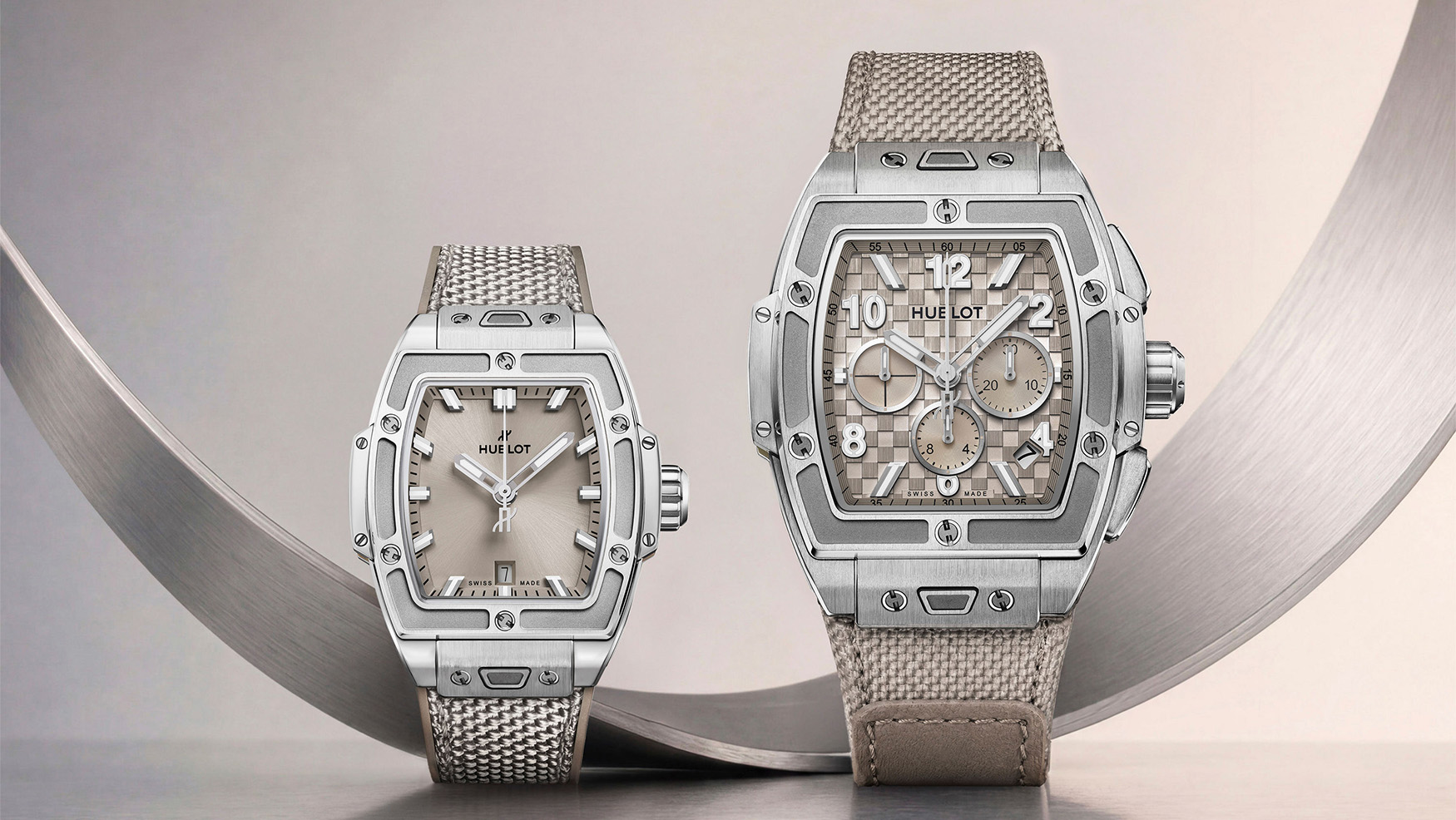 Hublot applies its understated Essentials Taupe formula to the Spirit of Big Bang