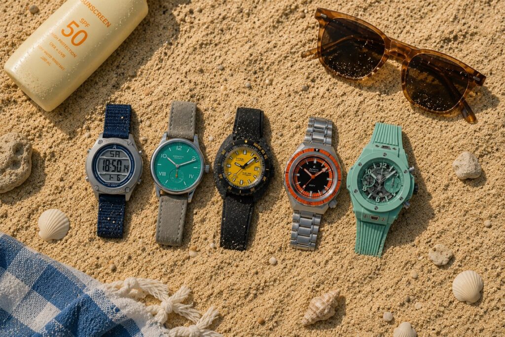 The Best Summer Watches — Thomas’s Picks From RZE, Nomos, Doxa, Zenith, And Hublot