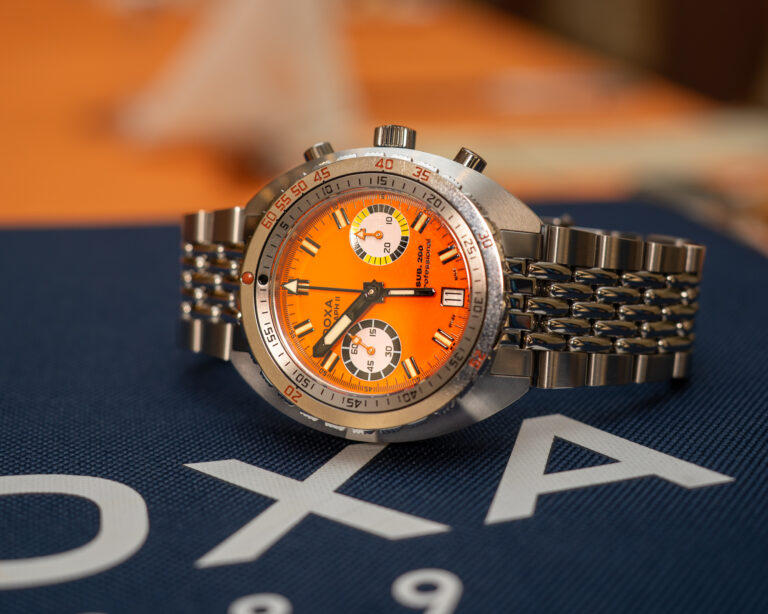 Hands-On Debut: The Doxa Sub 200 T-Graph II Revives One Of The Rarest Diving Chronographs Of The 1970s