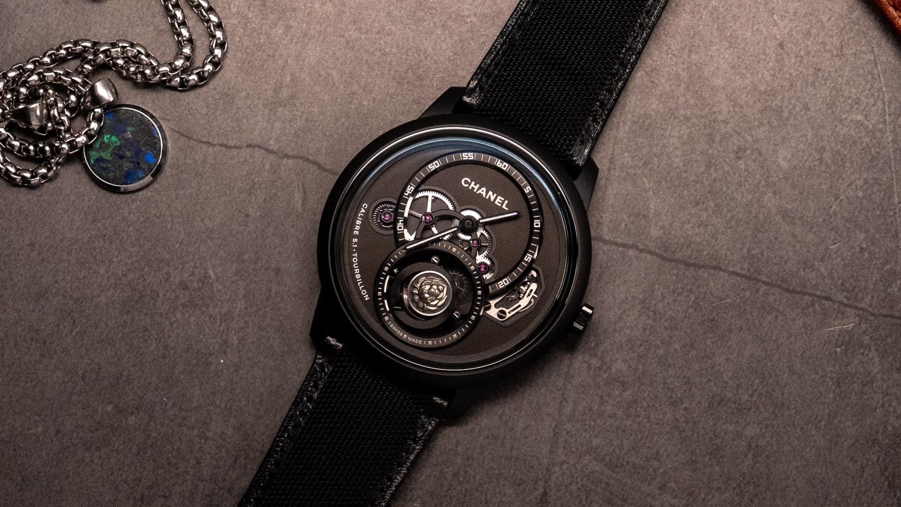 The Chanel Monsieur Lion Tourbillon Black Edition is anything but a “fashion watch”