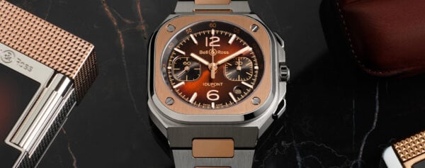 Introducing – The Bell & Ross BR-05 Chrono S.T. Dupont, Merging Gold and Cigars