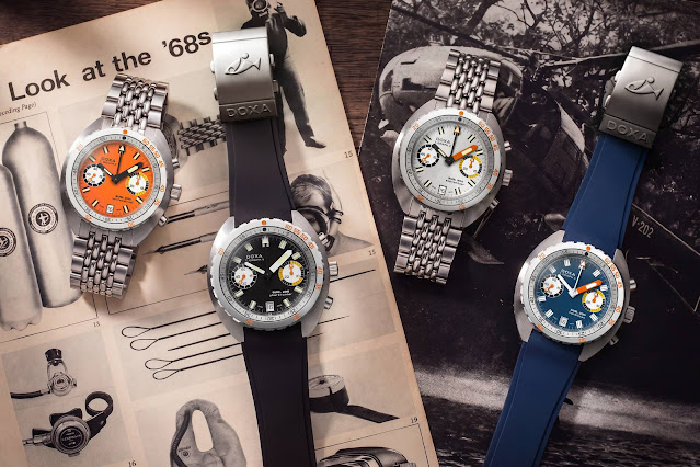 DOXA expands the SUB collection with the new SUB 200 T.GRAPH II chronograph