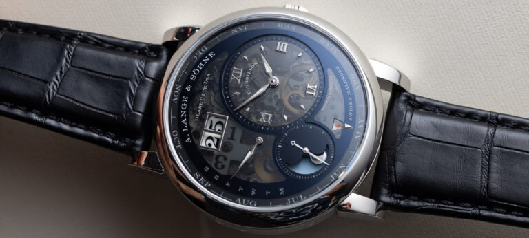 50 Pieces In Platinum: A. Lange & Söhne Lange 1 Tourbillon Perpetual Lumen Watch Hands-On