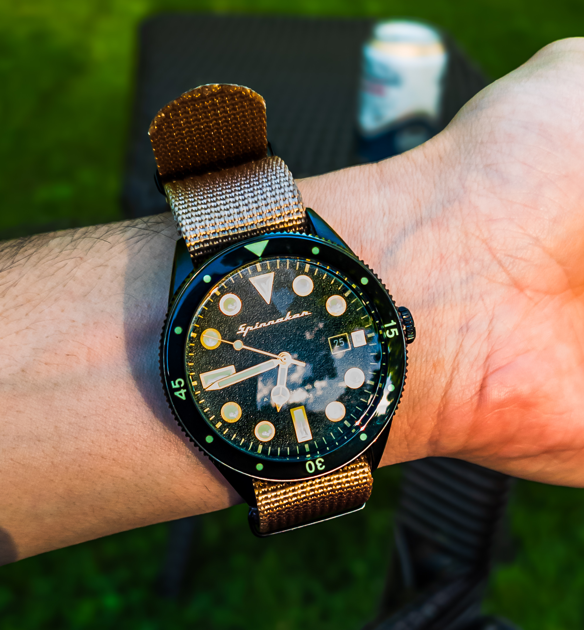 Nick’s Spinnaker Cahill 43mm Wristshot