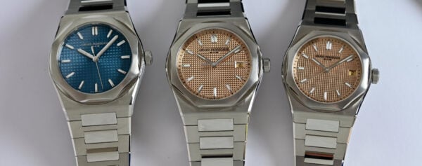 First Look – The Girard-Perregaux Laureato Fifty Collection Expands with 39mm and 36mm Steel Models
