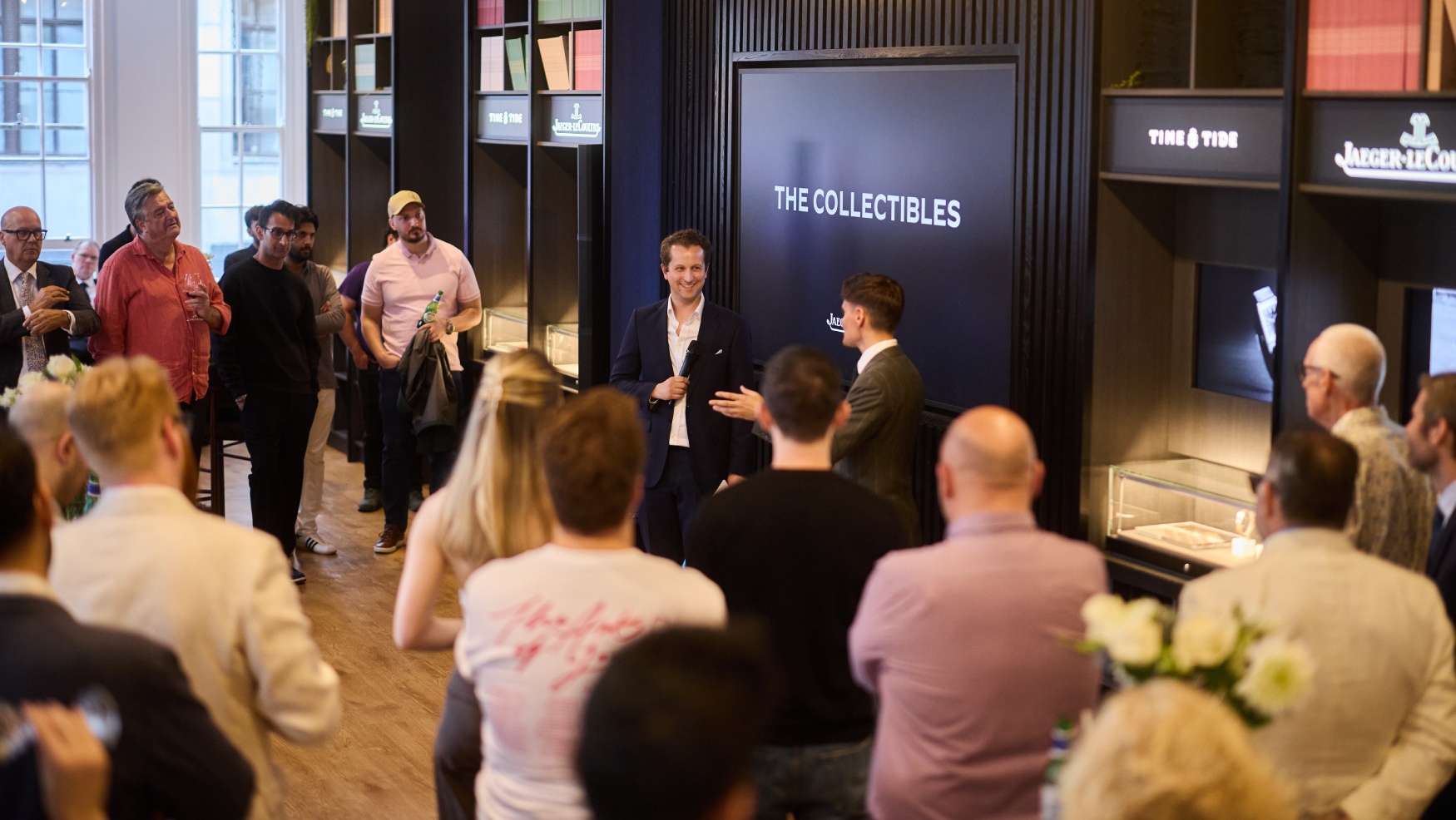 JLC brought some of its rarest vintage Reversos to our London Studio last night