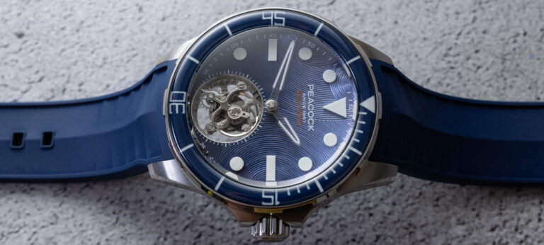 Peacock HAIYI Tourbillon Diver Watch Review: Artistry & Horology Underwater
