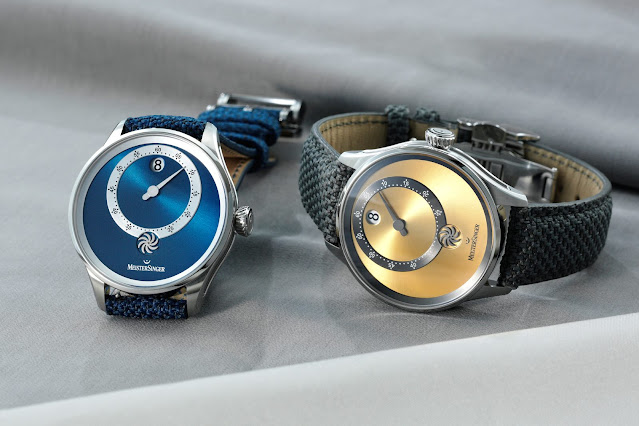 MeisterSinger unveils sunburst dials for the Panthero Jumping Hour