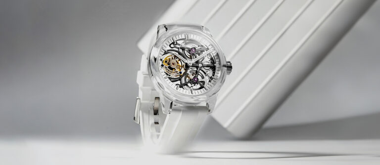The CronusArt CM026-003 Supreme Treasure Tourbillon Pairs A Full Sapphire Case With A Tourbillon