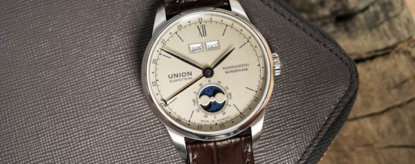 First Look – The Union Glashütte 1893 Johannes Dürrstein Edition Double Moon Phase (incl. Video)