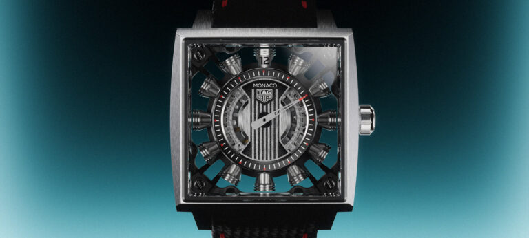 New Release: The TAG Heuer Monaco Speed 12 Is An Engine-Inspired Jumping Hour Watch
