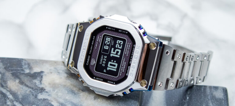Hands-On: The Casio G-Shock GMWBZ5000RC-1 Watch Technically Advances The 5000 Silhouette In Vibrant Style
