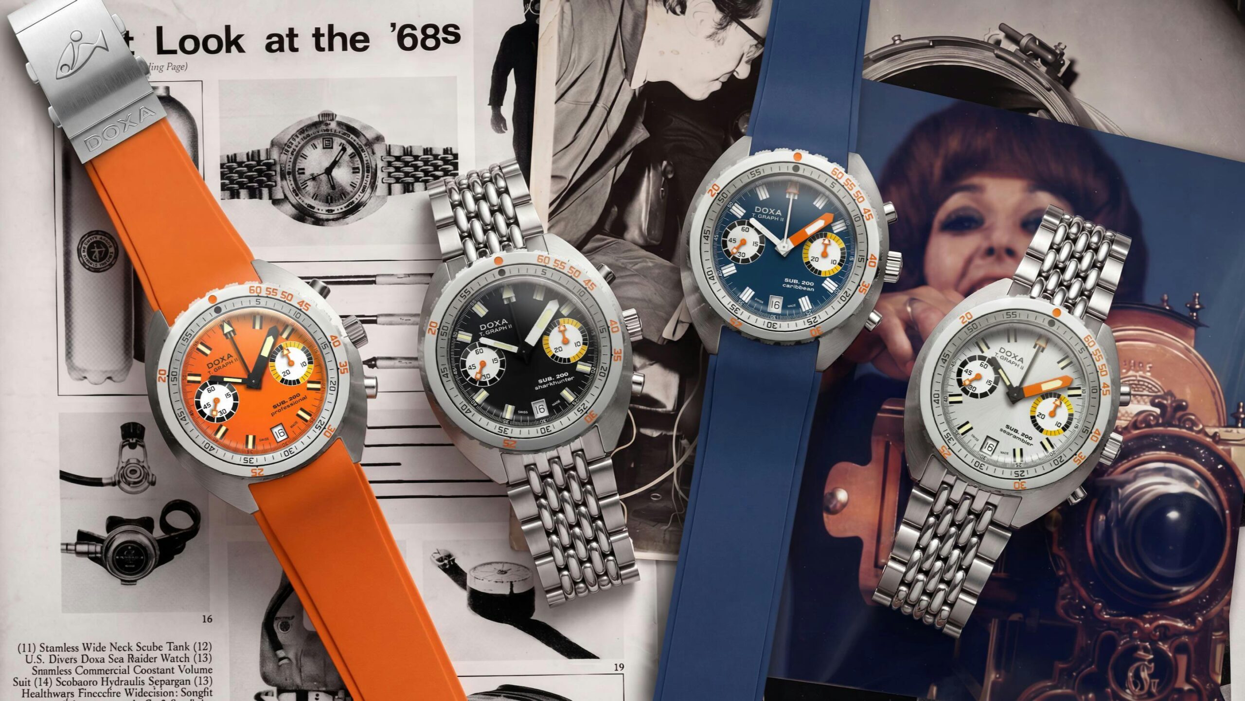 Introducing: The Doxa Sub 200 T-Graph II
