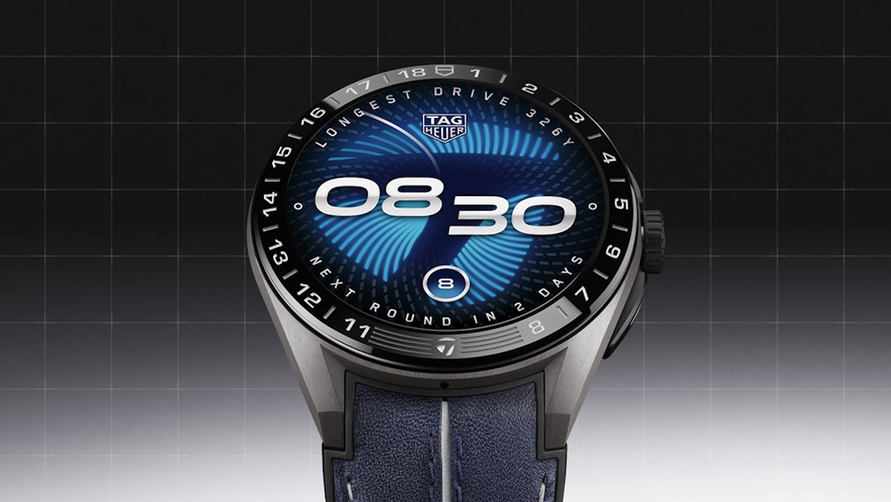 This new TAG Heuer Connected Calibre E5 x TaylorMade Edition even comes with a custom putter
