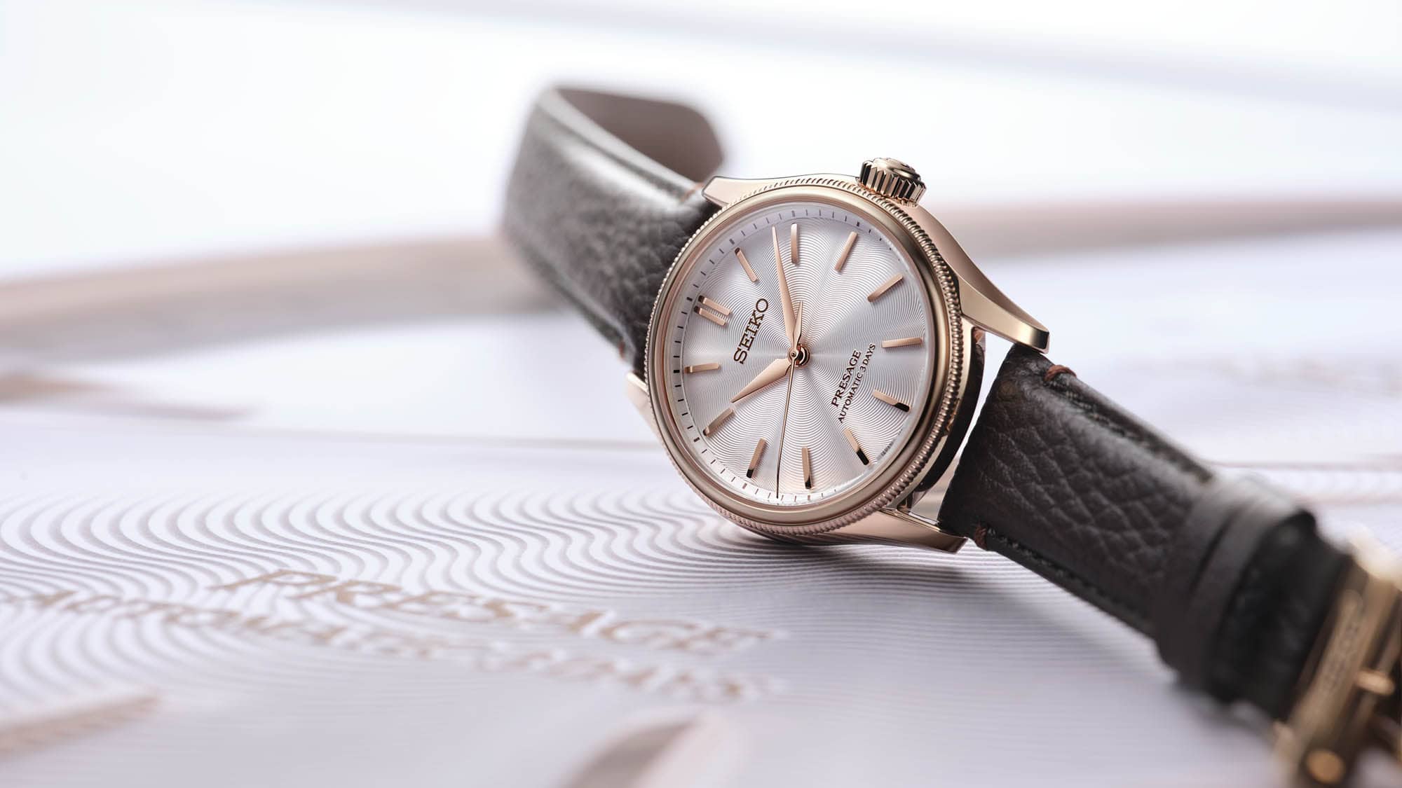 Seiko’s Latest is a Series of Silk Inspired Watches in the Presage Collection