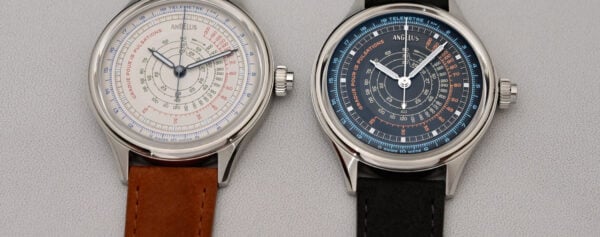 First Look – The New Angelus Instrument de Mesures, Three Historic Chronograph Scales in One