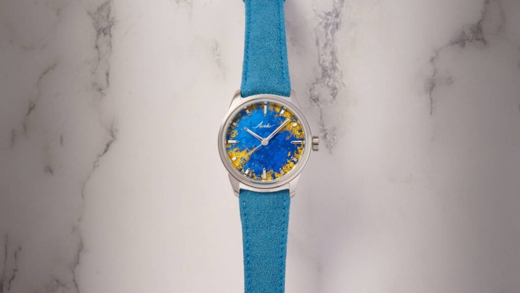 Awake combines Sơn Mài lacquer dial with the Midas touch for new Royal Blue limited edition