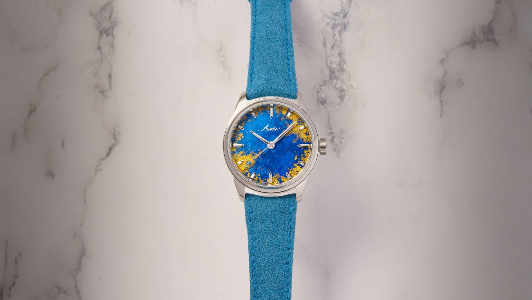Awake combines Sơn Mài lacquer dial with the Midas touch for new Royal Blue limited edition
