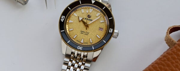 First Look – The New Rado Captain Cook with Shimmering Golden Dial