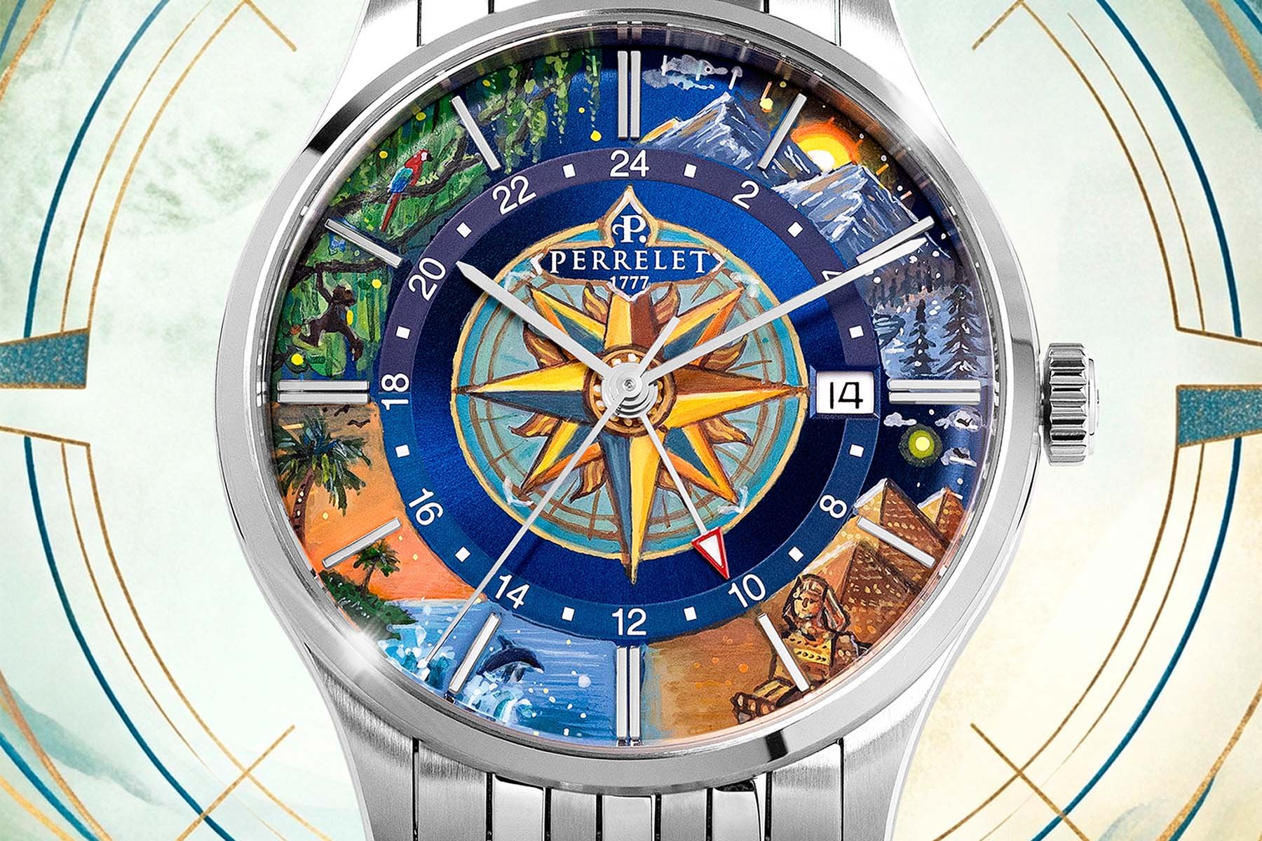 Traveling All Corners Of The Globe With The IFL Watches × Perrelet Weekend GMT Atlas