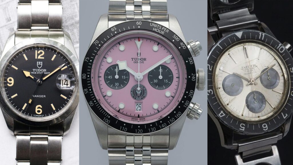 Bring a Loupe: A Limited Edition Inter Miami Tudor, A Jaeger 4ATM, A Longines Ultra-Chron Jumbo, And A Pair Of Tudor Rangers