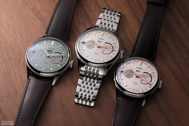 Oris Artelier Calibre 113: 10-day power reserve and business calendar
