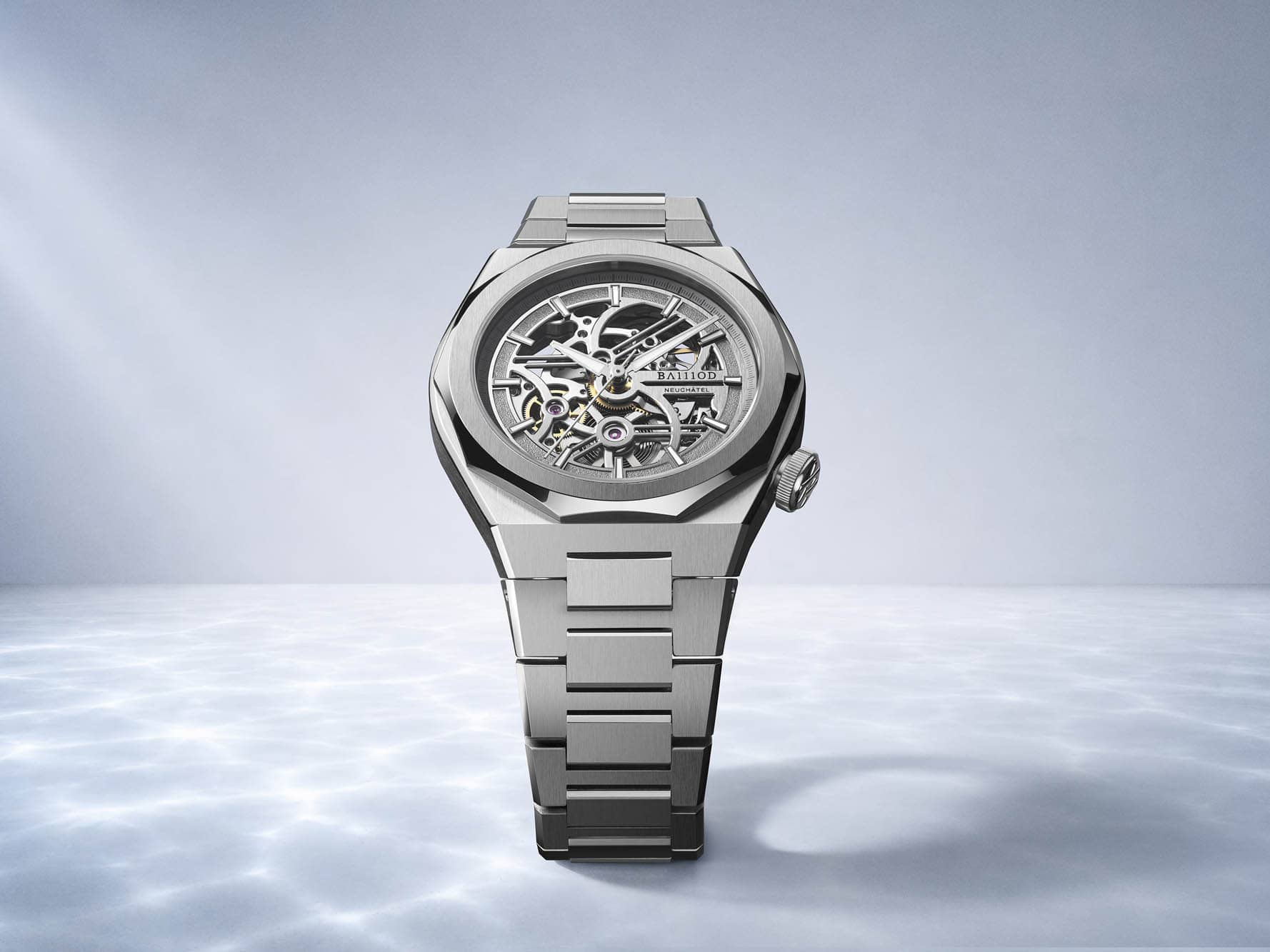 BA111OD Introduces a New Version of their Chapter 7 Skeleton Integrated Bracelet Sports Watch