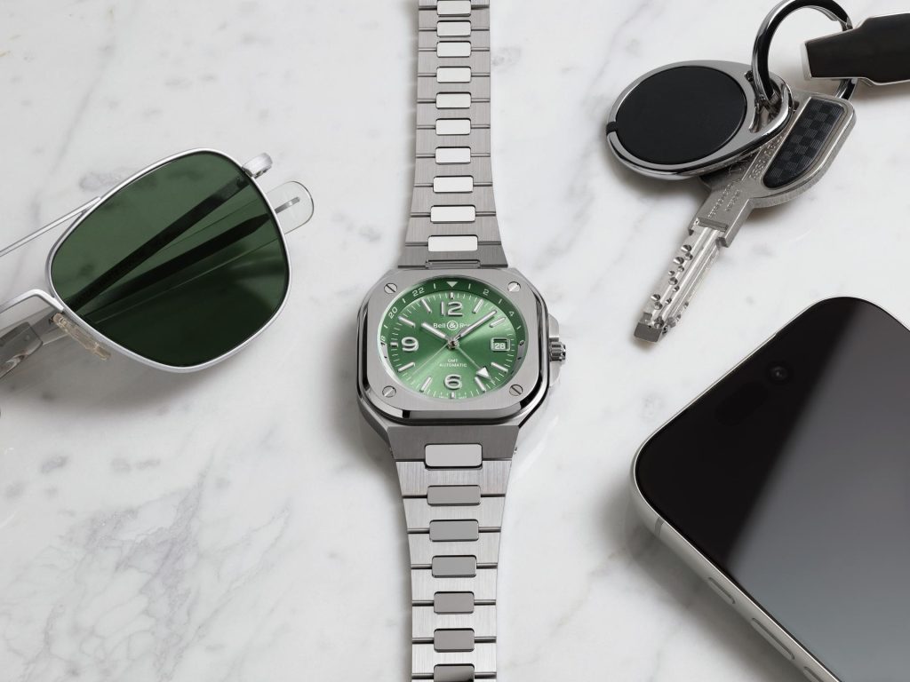 Bell & Ross Gives Its Urban GMT A Fresh Sage Green Look