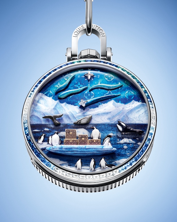 Louis Vuitton’s Escale en Alaska Pocket Watch Brings An Alaskan Fantasy To Life