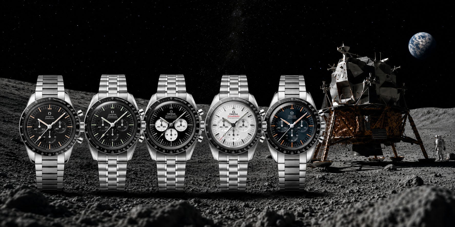 The Quintessential Modern Steel Omega Speedmaster Watches