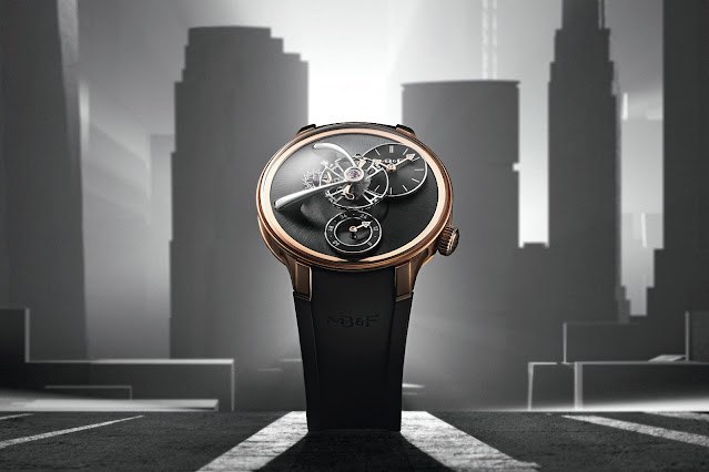 MB&F celebrates New York Lounge opening with the LM101 EVO NYC Edition