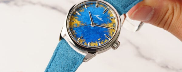 Introducing – The Awake Son Mai Frosted Leaf Royal Blue with Gold-Leaf Dial