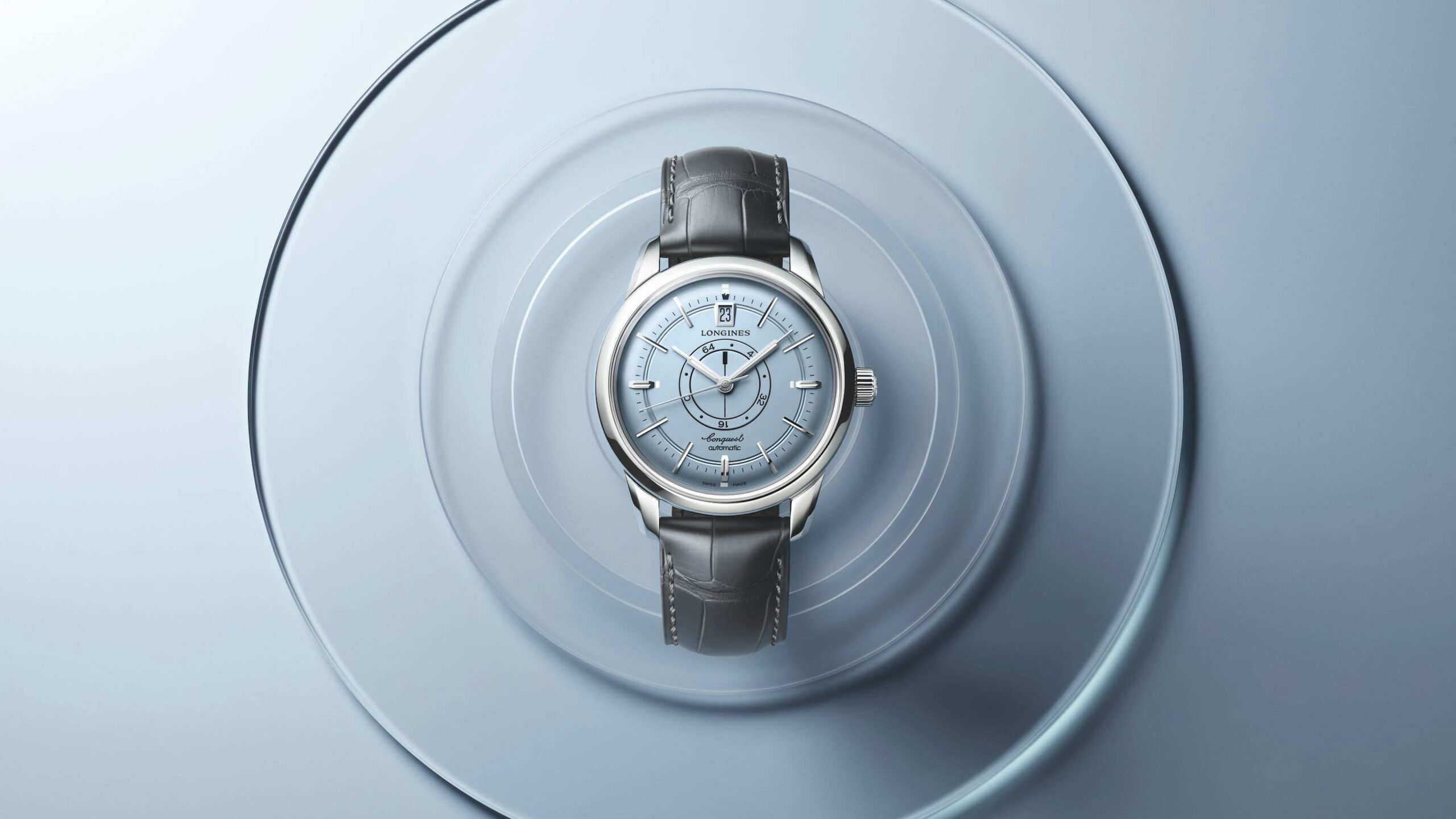 Introducing: The Longines Conquest Heritage Central Power Reserve In Light Blue