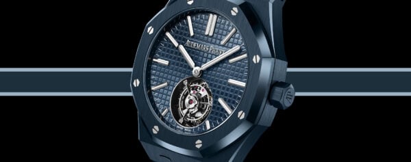 Introducing – The Audemars Piguet Royal Oak Selfwinding Flying Tourbillon in “Bleu Nuit, Nuage” Ceramic