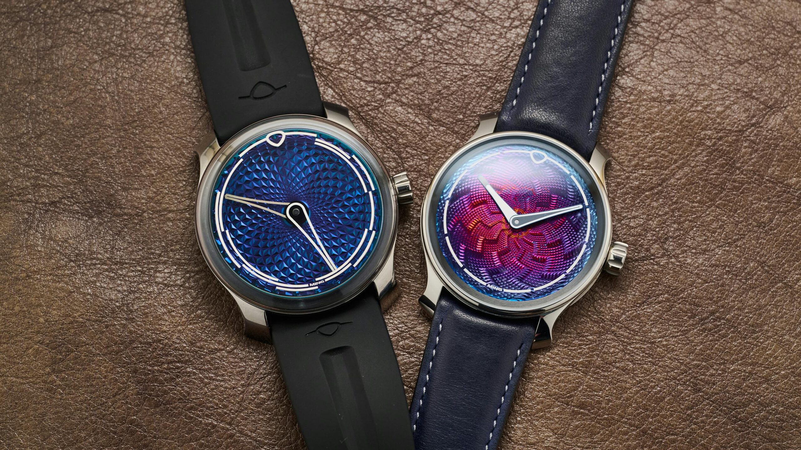 Hands-On: Two Wild Dials From Ming, With The “Peepshow” and J.N. Shapiro Collaboration “Lightning”