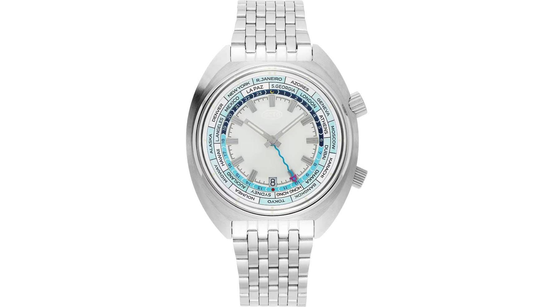 OCTO brings the 1970’s to the wrist with new OCTO 3003 World Timer
