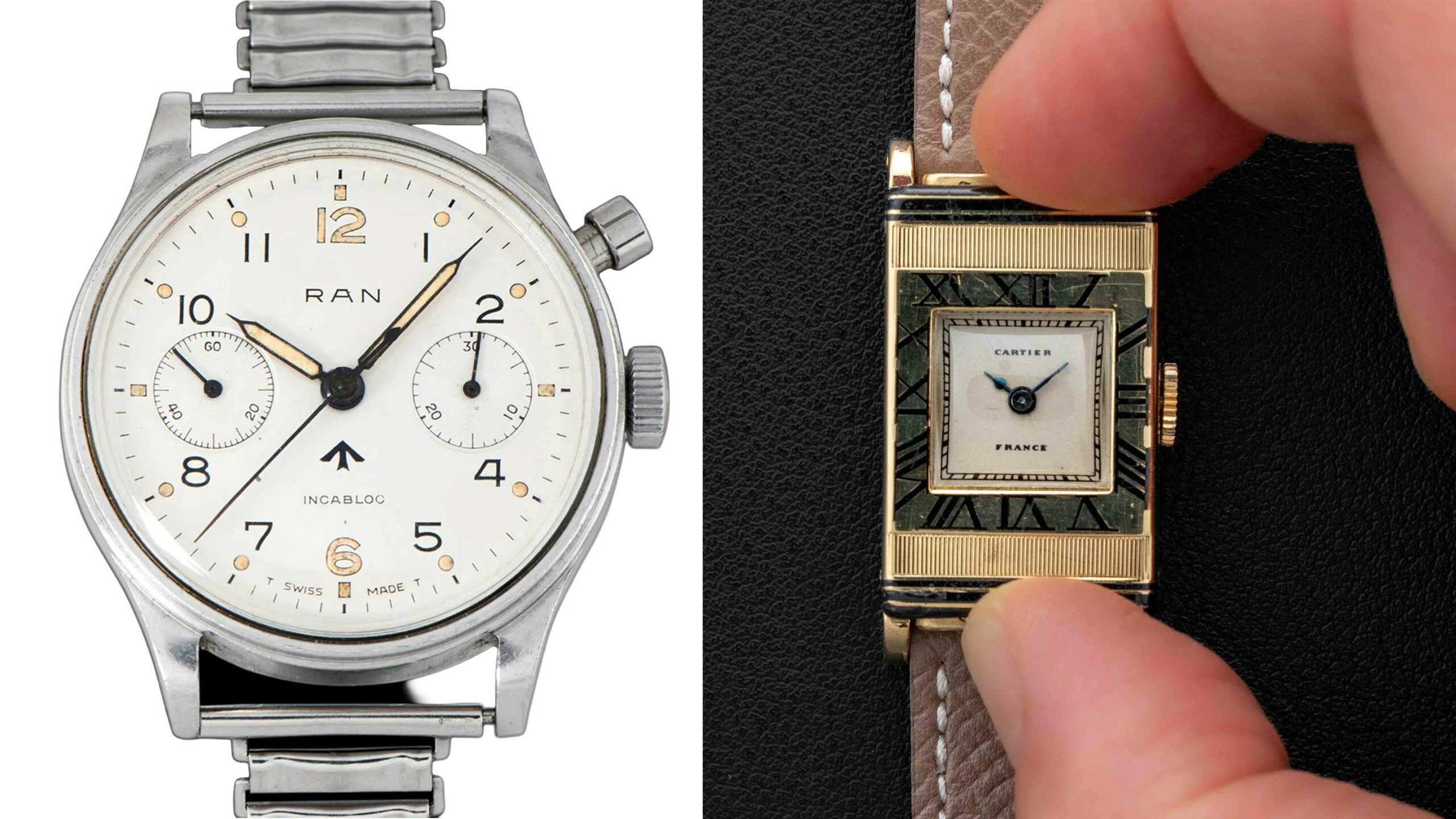 Bring a Loupe: An Alpina-Gruen Techni-Quadron, A Universal Genève “Eric Clapton,” A Cartier “Bebe Guillotine,” And More